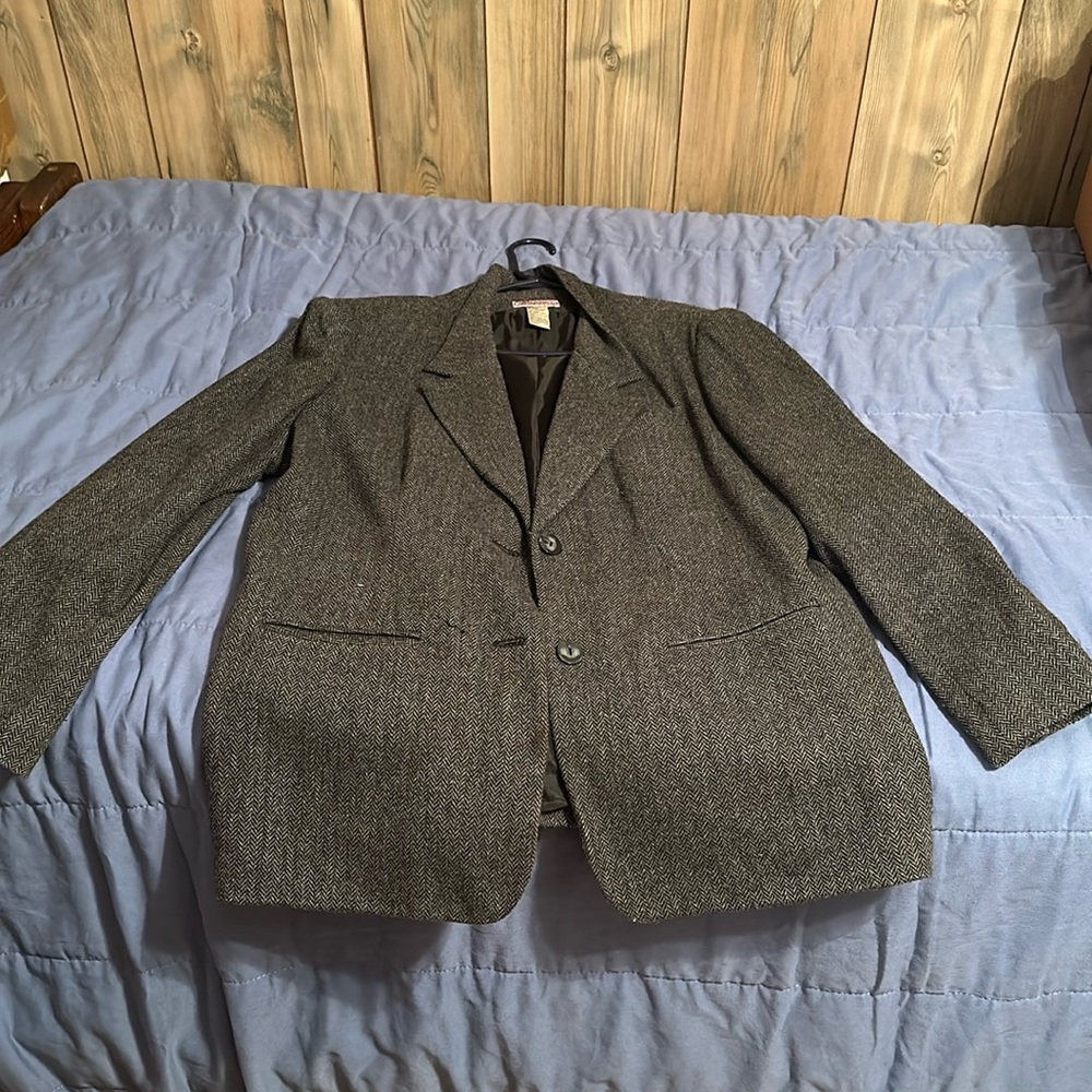 Black & Gray Women’s Blazer